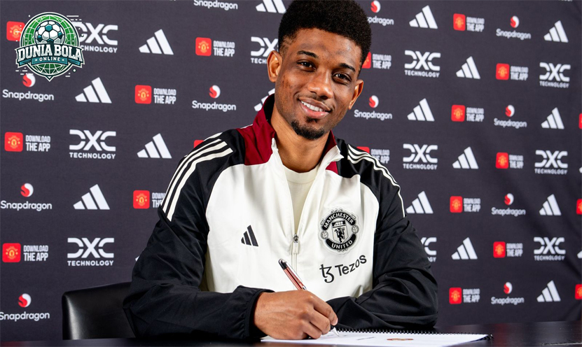 Amad Diallo Pemain Manchester United Resmi Perpanjang Kontrak